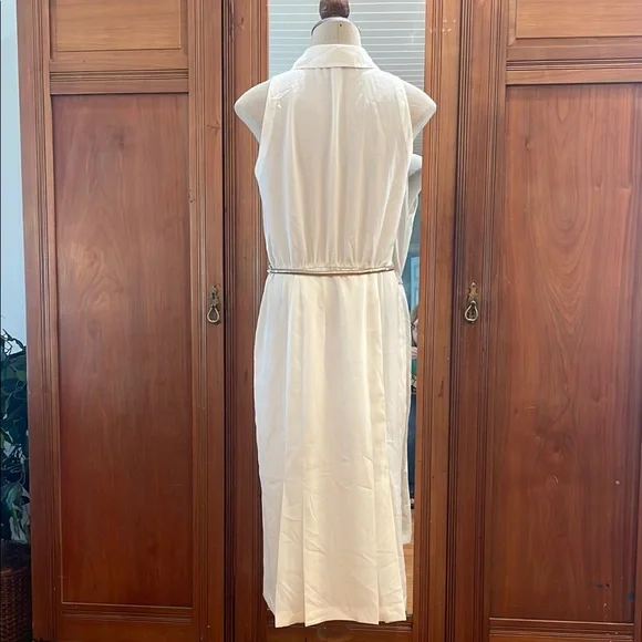 Vintage Cream Midi Dress - Picture 7 of 14
